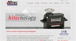 Desktop Screenshot of hitecnology.com